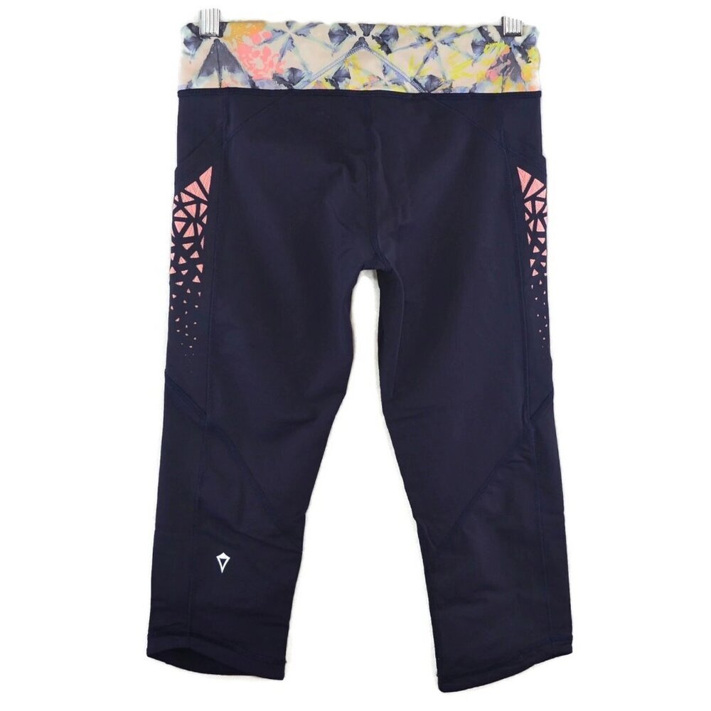 ivivva Laser Focused Crops Size 12 in Dark Navy Blue